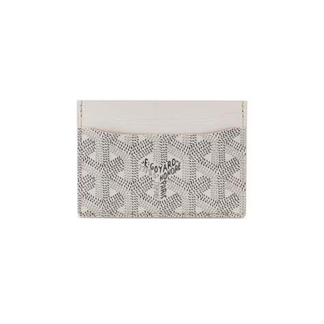 goyard card holster creamy white|Goyard Cardholders .